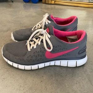 Nike Free 5.0 + Running Shoes Womens US 8.5